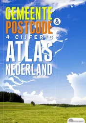 Omslag van Gemeente- en Postcode-atlas (viercijferig) van Nederland