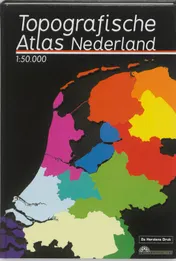 Omslag van Topografische Atlas Nederland schaal 1:50.000