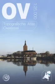 Omslag van Topografische atlas van Overijssel schaal 1:25.000