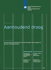 Omslag van Aanhoudend droog