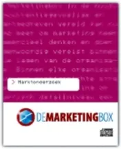 Omslag van Marktonderzoek