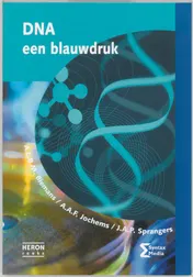 Omslag van DNA een blauwdruk