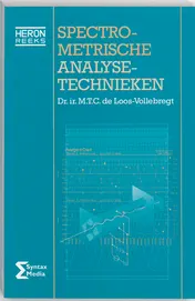 Omslag van Spectrometrische analysetechnieken