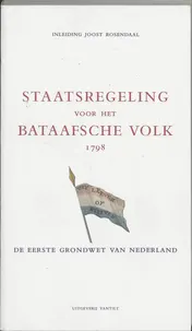 Omslag van Staatsregeling voor het Bataafsche Volk 1798