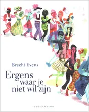 Omslag van Ergens waar je niet wil zijn