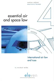 Omslag van International Air Law and ICAO