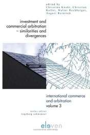 Omslag van Investment and commercial arbitration