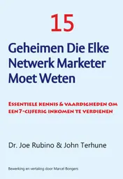 Omslag van 15 geheimen die elke netwerk marketer moet weten