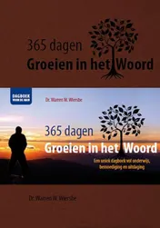 Omslag van 365 Dagen groeien in het Woord - dagboek voor de man