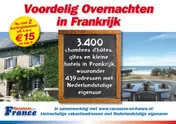 Omslag van Voordelig Overnachten in Frankrijk