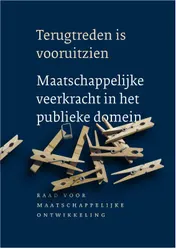 Omslag van Terugtreden is vooruitzien