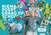 Omslag van Niemand poept graag op school