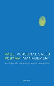 Omslag van Personal sales management