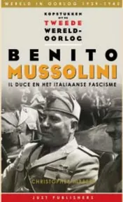 Omslag van Benito Mussolini