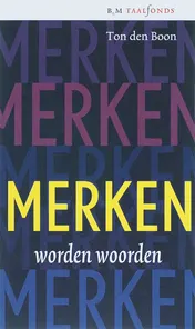 Omslag van Merken worden woorden