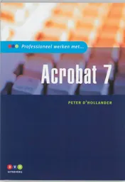 Omslag van Professioneel werken met Acrobat 7