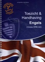 Omslag van Toezicht en Handhaving Engels derde editie