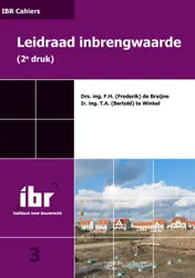 Omslag van Leidraad inbrengwaarde