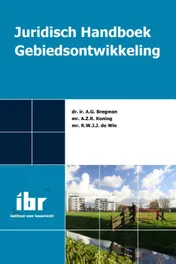 Omslag van Juridisch handboek gebiedsontwikkeling