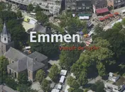 Omslag van Emmen vanuit de lucht