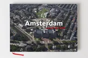 Omslag van Amsterdam vanuit de lucht