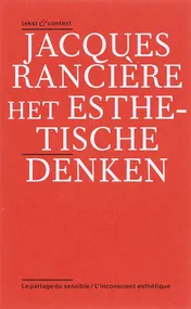 Omslag van Het esthetische denken