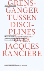 Omslag van Over het werk van Jacques Rancière