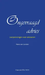 Omslag van Ongevraagd advies