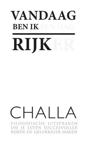 Omslag van Vandaag ben ik rijk