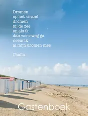 Omslag van Gastenboek Strand