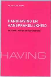 Omslag van Handhaving en Aansprakelijkheid