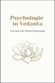 Omslag van Psychologie in Vedanta
