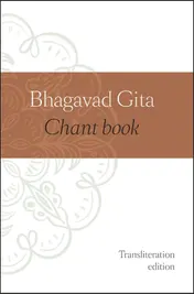 Omslag van Bhagavad Gita chant book