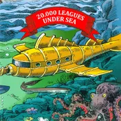 Omslag van 20.000 leagues under the sea