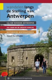 Omslag van Wandelen langs de stelling van Antwerpen