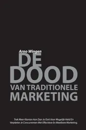 Omslag van De Dood Van Traditionele Marketing