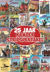 Omslag van 25 jaar Kamper Stripspektakel