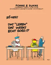 Omslag van Fokke & sukke schrift a5 lijn