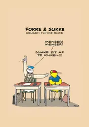 Omslag van Fokke & sukke schrift a4 ruit
