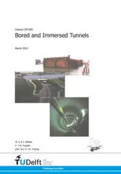 Omslag van Bored and Immersed Tunnels
