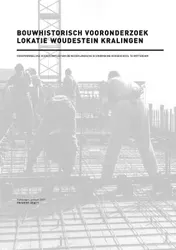 Omslag van Bouwhistorisch vooronderzoek Erasmus Universiteit Rotterdam Woudestein