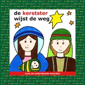 Omslag van De kerstster wijst de weg