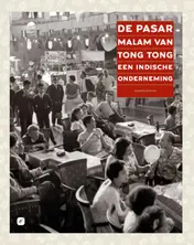Omslag van De Pasar Malam van Tong Tong, een Indische onderneming