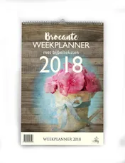 Omslag van Weekplanner Brocante 2018