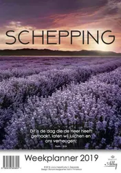 Omslag van Schepping Weekplanner 2019