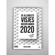 Omslag van De allerbeste visjes weekplanner 2020