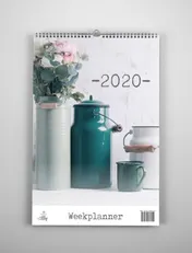 Omslag van Weekplanner 2020