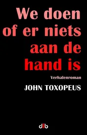 Omslag van We doen of er niets aan de hand is