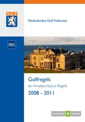 Omslag van De Golfregels 2008-2011