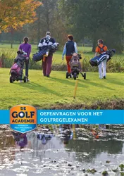 Omslag van Oefenvragen voor het golfregelexamen